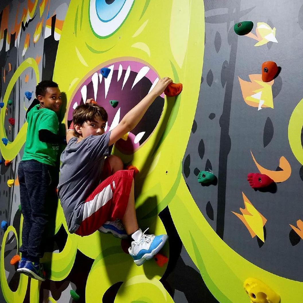 wall climbing exercise for kids