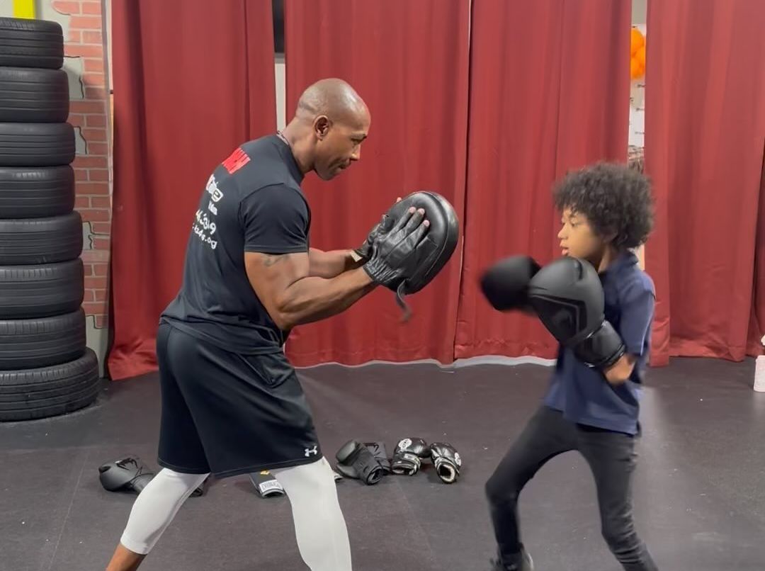 kids gym personal training session